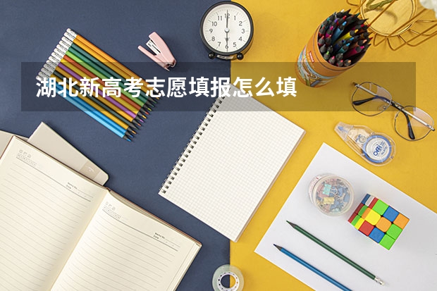 湖北新高考志愿填报怎么填