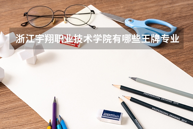 浙江宇翔职业技术学院有哪些王牌专业？