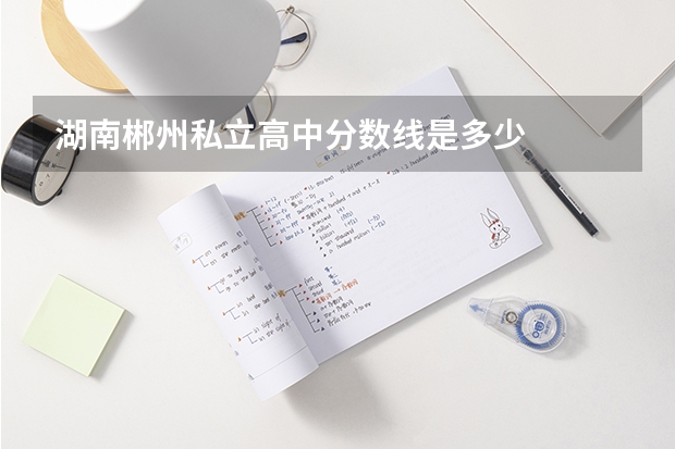 湖南郴州私立高中分数线是多少